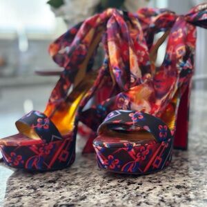 Christian Louboutin Sandale Du Desert Alta 130 size 37